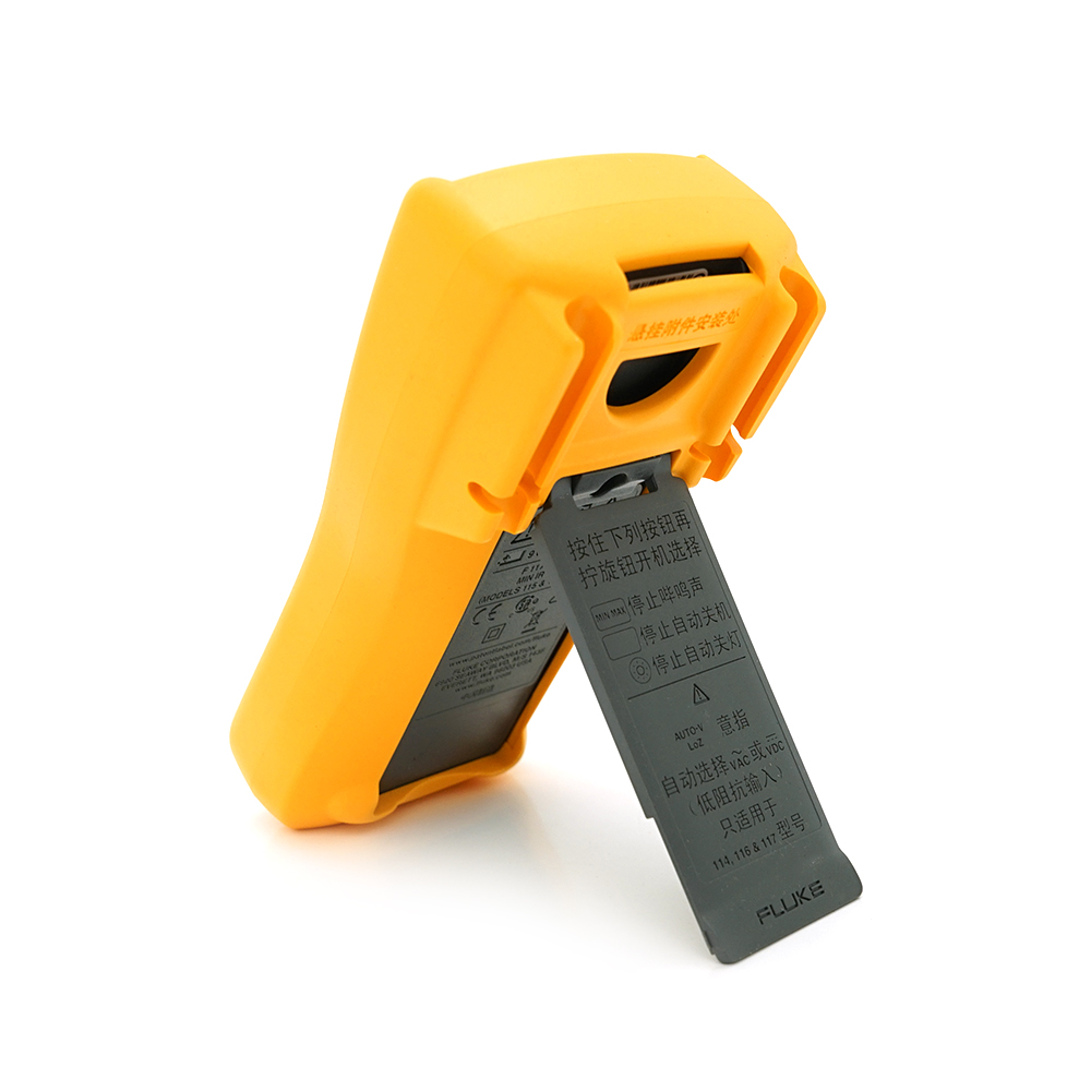 Мультиметр Fluke 115C. Вимірювання: V (AC / DC), A (AC / DC), Ω, C, Hz. Функції: True RMS, Data Hold, Min / Max, підсвічування, продзвонювання. 167x84x46 мм. 300 г