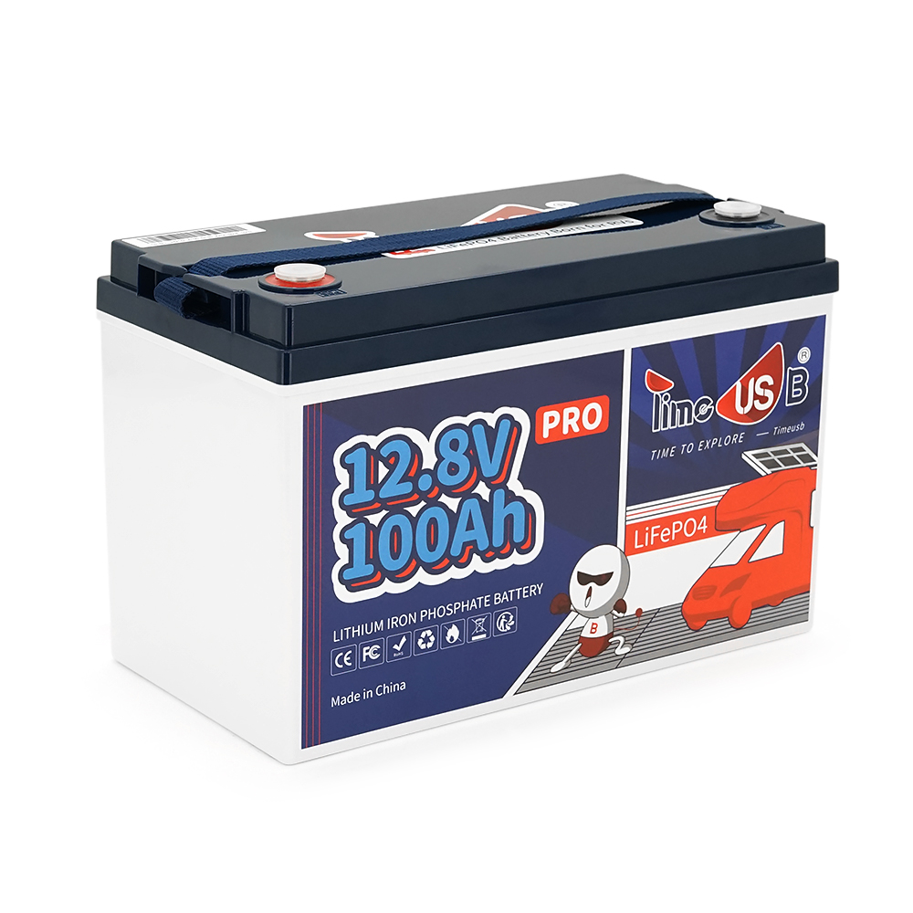 Літієвий акумулятор TimeUSB 12.8V100Ah-Pro / 12.8 В / 100 А⋅год / LiFePO4