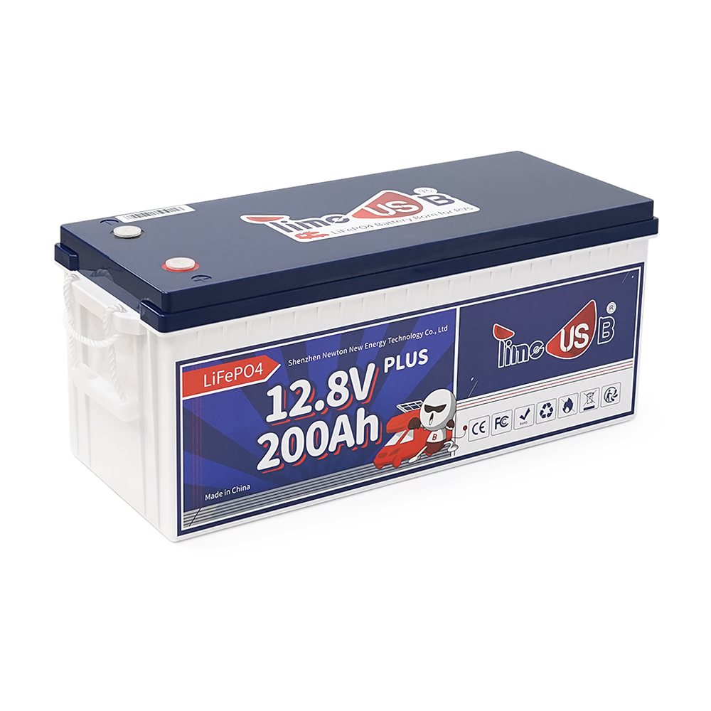 Літієвий акумулятор TimeUSB T12V200-200-Plus-8-A160 / 12.8 В / 200 А⋅год / LiFePO4