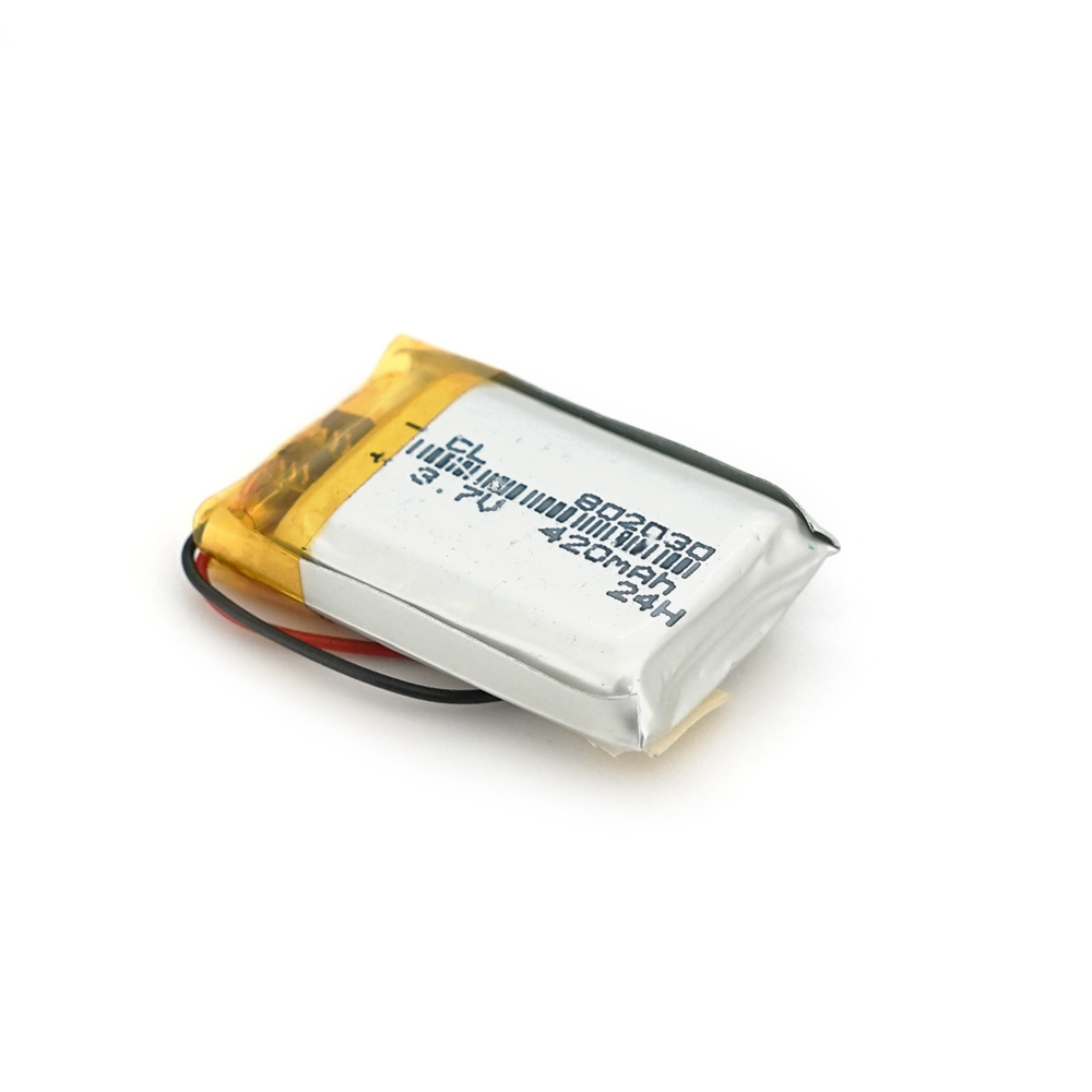 Літій-полімерний акумулятор 8*20*30mm (Li-ion 3.7В 420мА&middot;год)