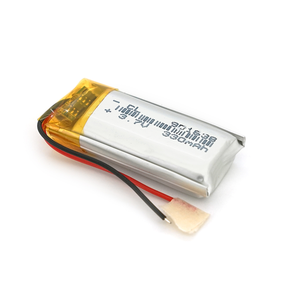 Літій-полімерний акумулятор 9*16*38mm (Li-ion 3.7В 330мА &middot; год)