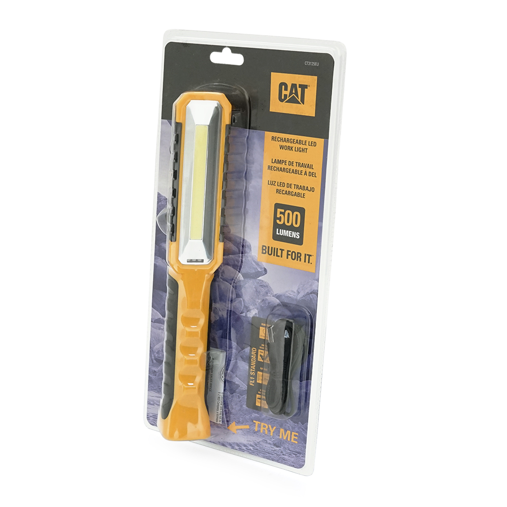 Кишеньковий ліхтарик CAT CT3125EU, 500LM, 1 режим, вбудований акумулятор, Blister