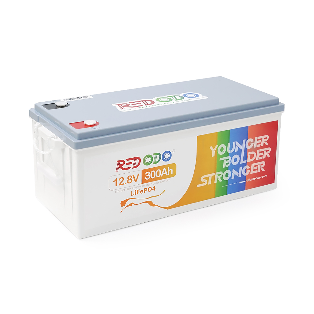 Літієвий акумулятор Redodo R12V300-200-BASIC-4-A200 / 12.8 В / 300 А⋅год / LiFePO4