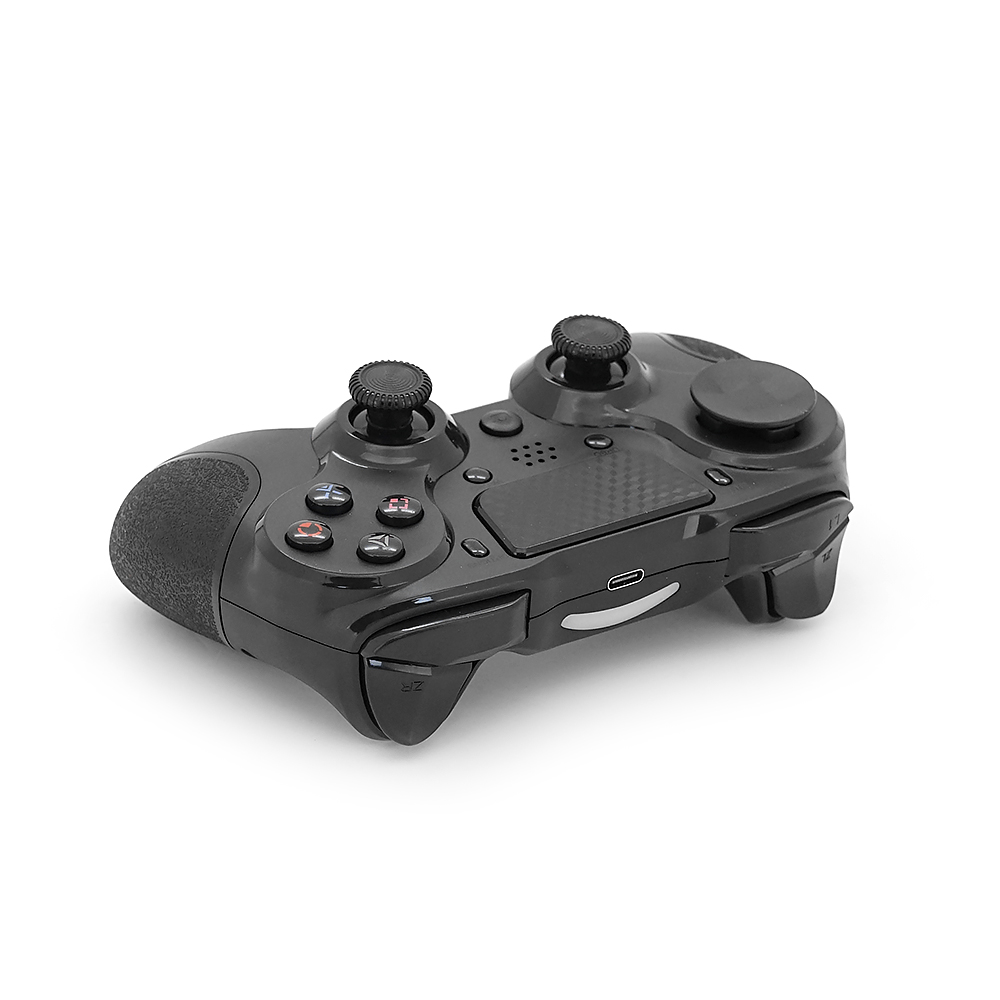 Геймпад Brazzers BR-P913 бездротовий для PS4/PC/IOS/Android DOUBLESHOCK 4, BT4.0, AUX, Black, 3.7V, 600mAh, Blister-box