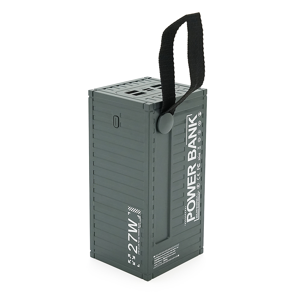 Power Bank Remax RPP-161 50000mAh, PD 27W+QC 22.5W, Gray, 1.054kg — Фото 3