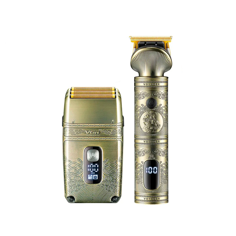Комплект VGR 2 в 1 V-649, тример + шейвер, Box