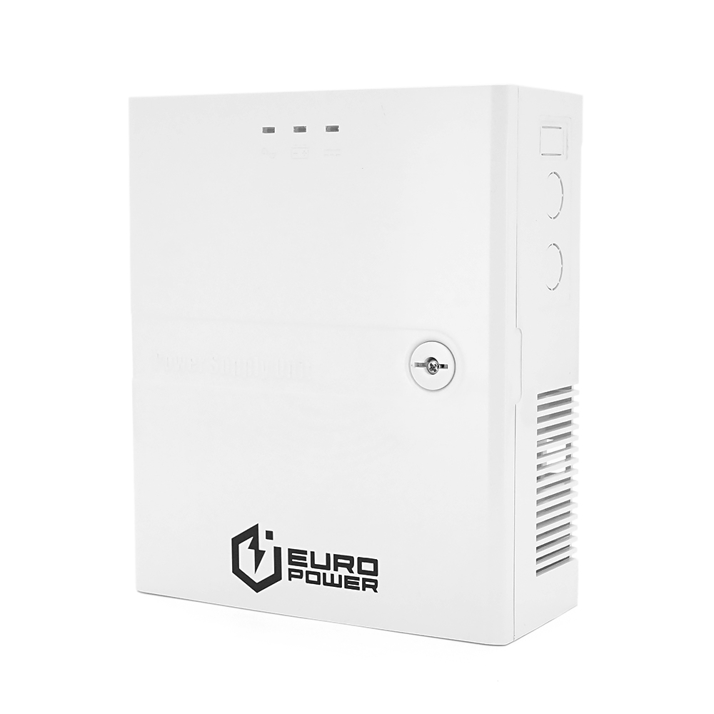 ДБЖ 12V / 3A EuroPower EP-UPS-1203(P), під акб GEL / AGM - 12V / 7A, струм заряду - 13,8V / 0.65A, пластик, 228х195х78 mm