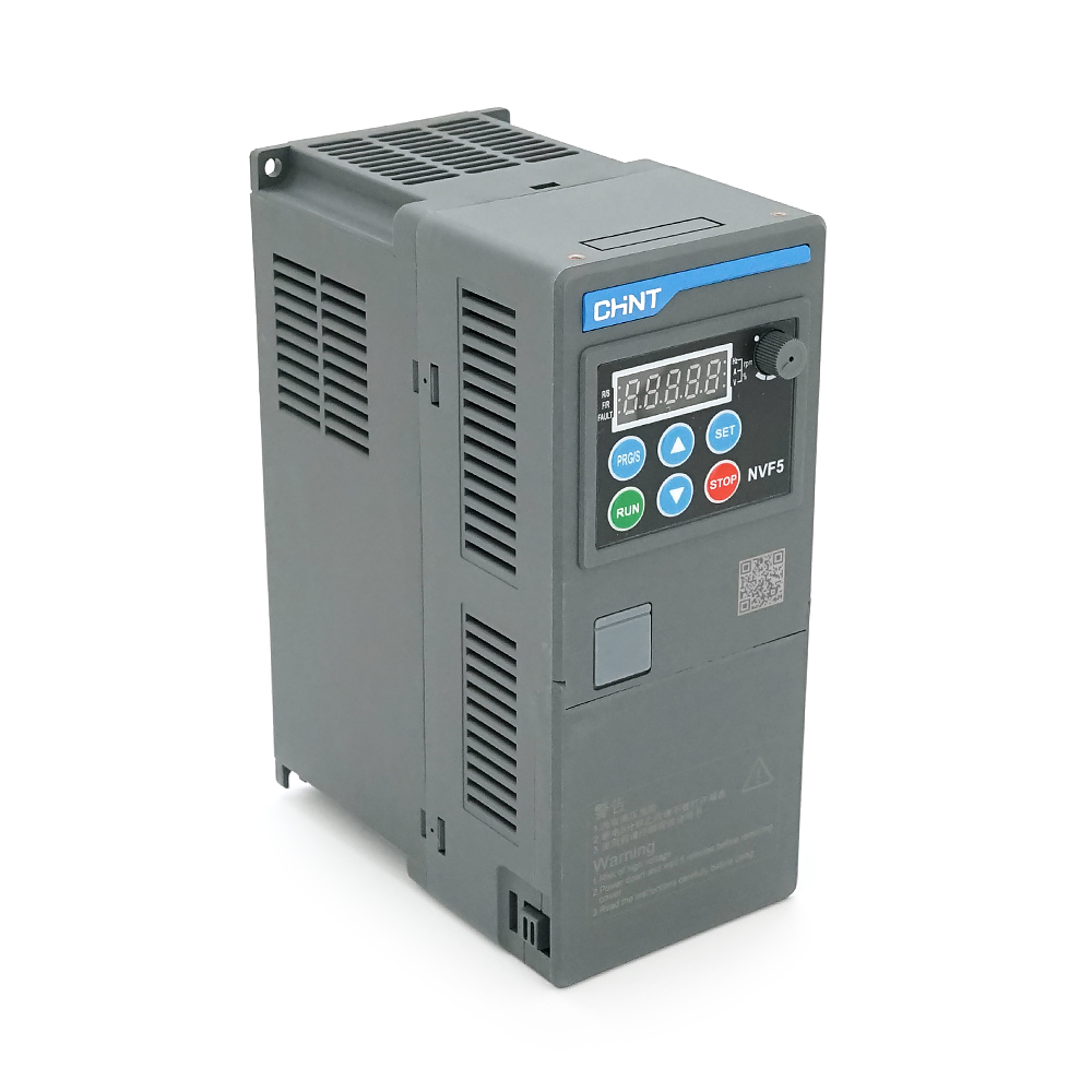 Перетворювач частоти CHINT NVF5-3.7/TS4-B, 3,7 кВт, 380В, 400Гц-max, векторний,3 фази