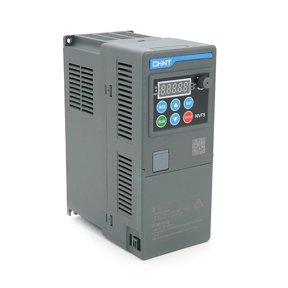 Перетворювач частоти CHINT NVF5-5.5/TS4-B, 5,5 кВт, 380В, 400Гц-max, векторний,3 фази
