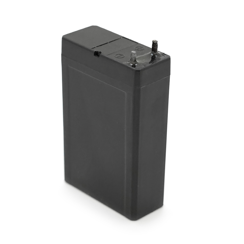 Акумуляторна батарея MERLION AGM 168 4V 1.8Ah, (75x50x22), клемми під пайку, Black Q40