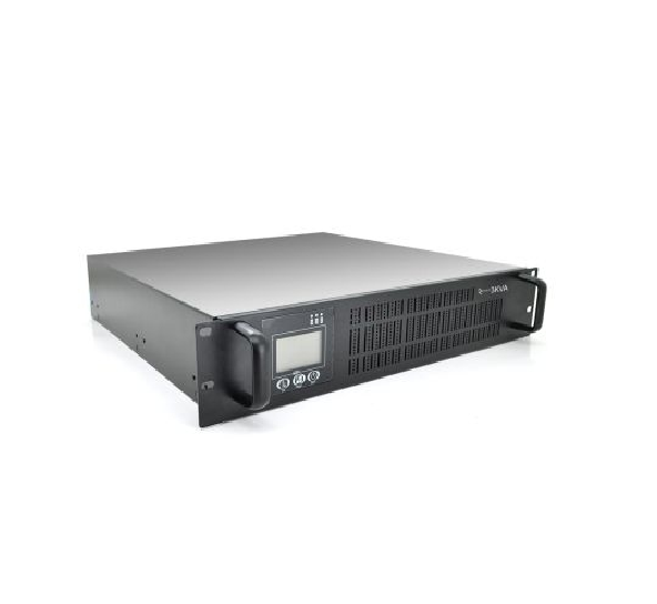 ДБЖ ONLINE Ritar RT-3KSLI-LCD, RACK 3000VA (3000Вт), LiFePO4 76.8V 829Wh 2000C, charge 4-12A, 110-300V, 18.3 kg (438*532*88), Q1