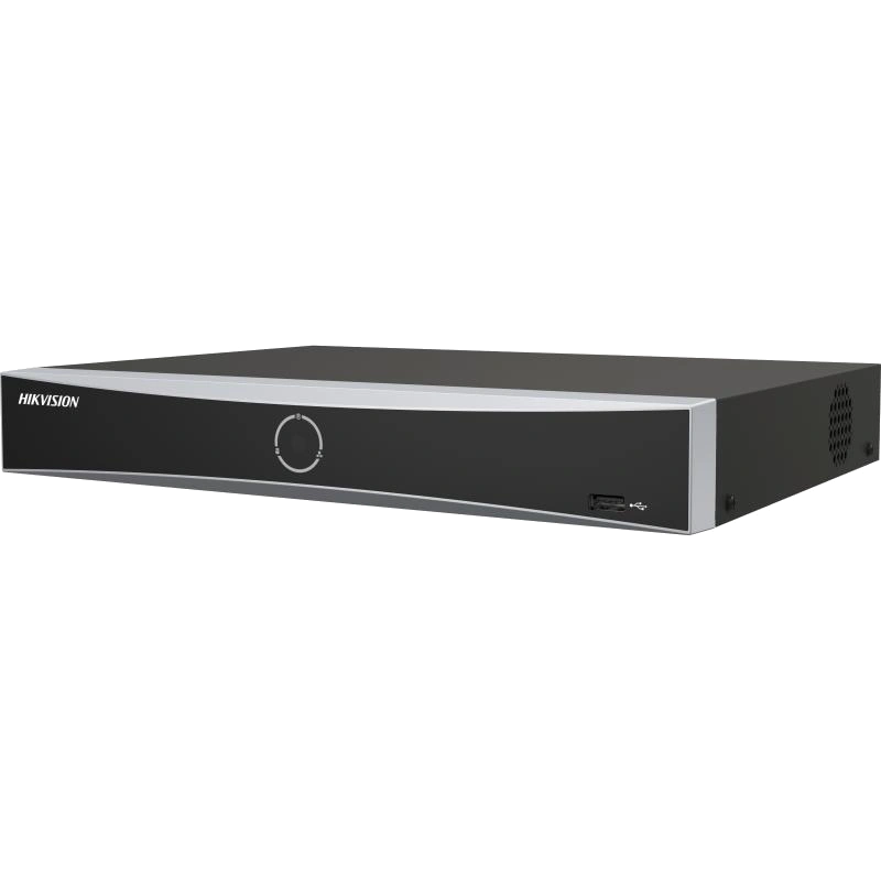 4х-канальный 4K сетевой PoE видеорегистратор AcuSense Hikvision DS-7604NXI-K1/4P(D)