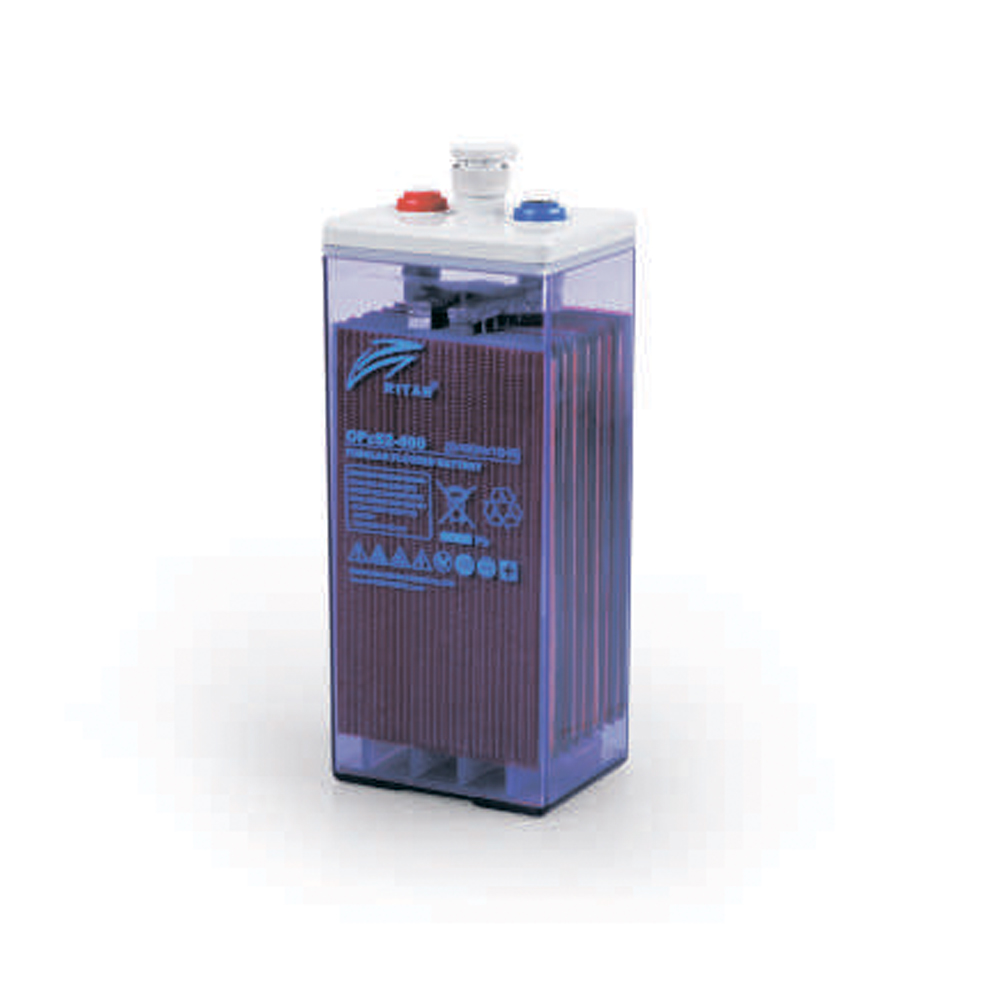Акумуляторна батарея RITAR OPzS2-600, Transparent Case, 2V 600.0Ah, M8 (145х206x646(703)), 46,4 кг.