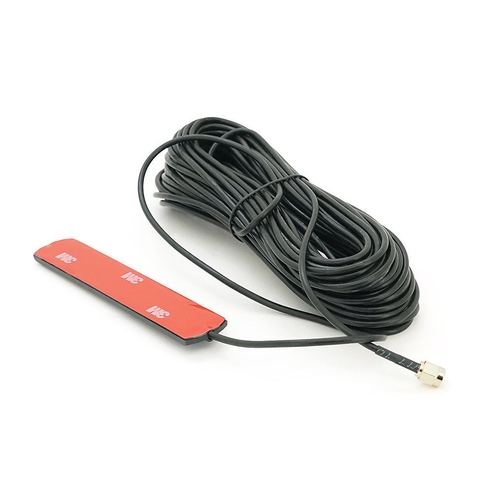 Внутрішня GSM / WIFI антена 3G / 4G / LTE WiFi, 850-990 / 1710-2700MHz 5dBi, 3М скотч, 15 метрів кабелю, кабельне введення Роз'єм SMA Male