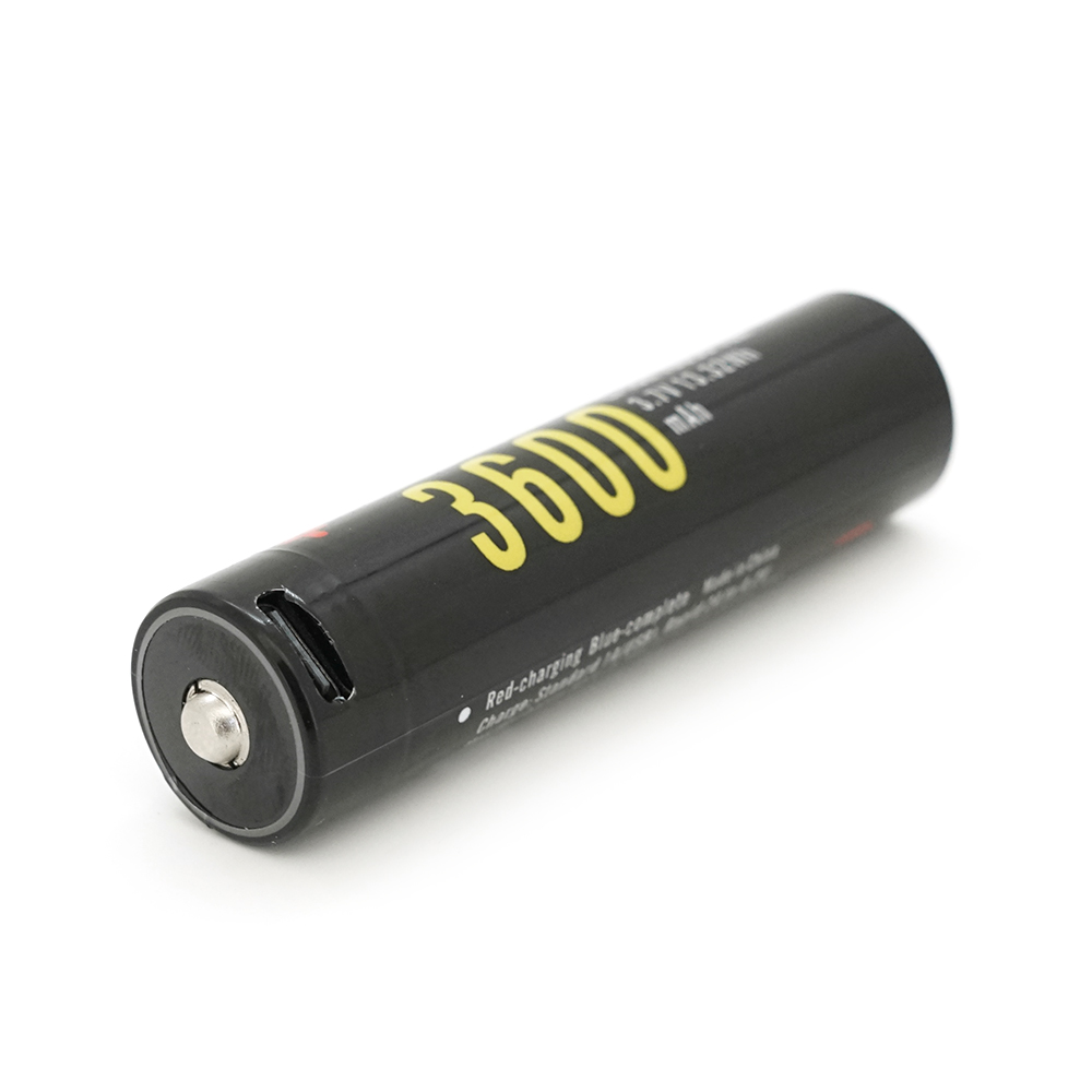 Акумулятор 18650 Li-Ion Soshine 18650USB-3.7-3600, USB-C, 3600mAh, 4.5A, 4.2 / 3.6 / 2.75V, Black