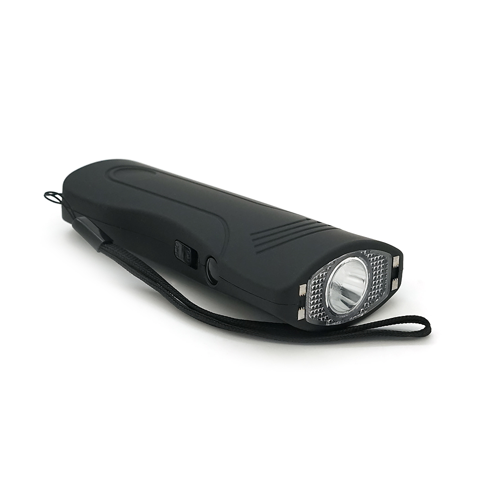 Ліхтар-відлякувач ручний BAILONG X-Balog TW-1803B, LED, струм 5000KV, 120W, Li-ion вбудований 5 000 mAh, Black, IP44, кабель живлення, 130х40х25мм, BOX