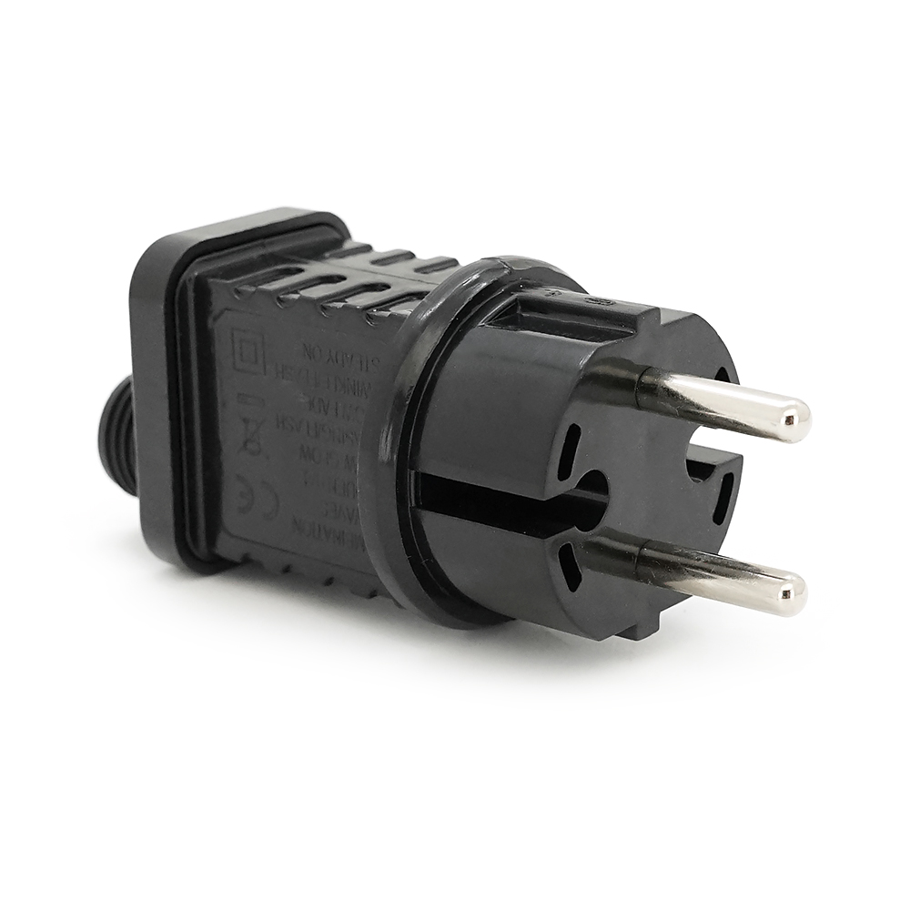 Гірлянда LED ZM-EL24 Вилка європейського стандарту 220 В, 31v6W, black