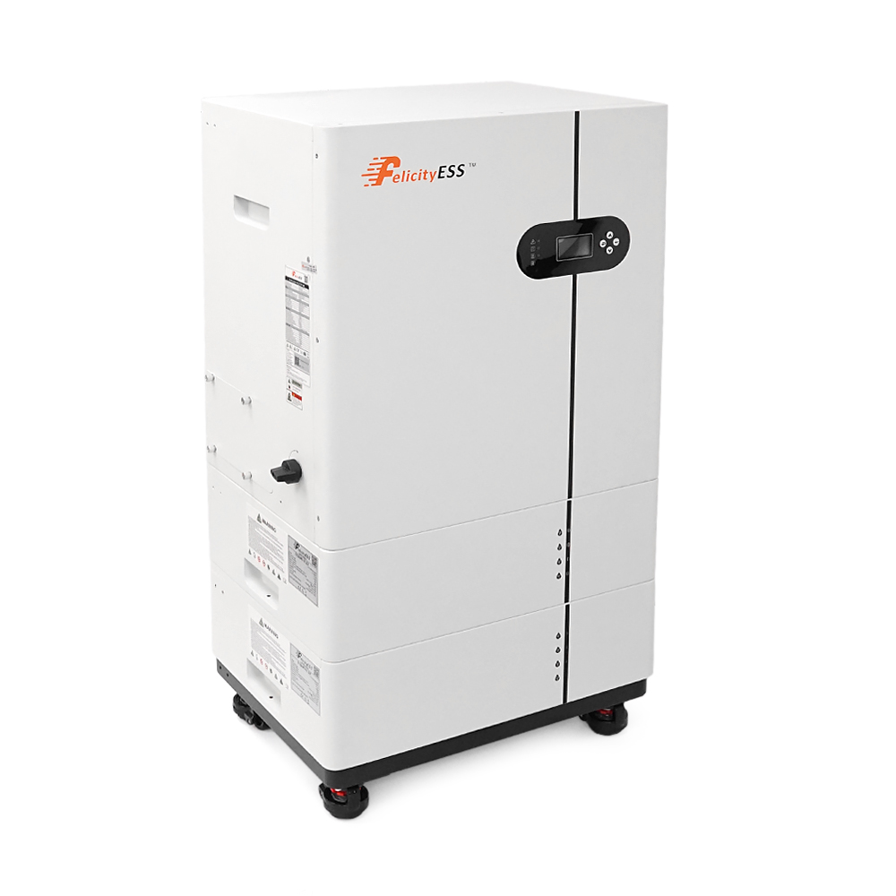 Зарядна станція Felicity Apollo 5KLP01G01-M2, 5KW, 10,24KW LiFePo4 44.8-57.6V, MPPT (100-500V), 100A, IP21, CAN, RS485, Wi-Fi / GPRS, 640*450*1120mm