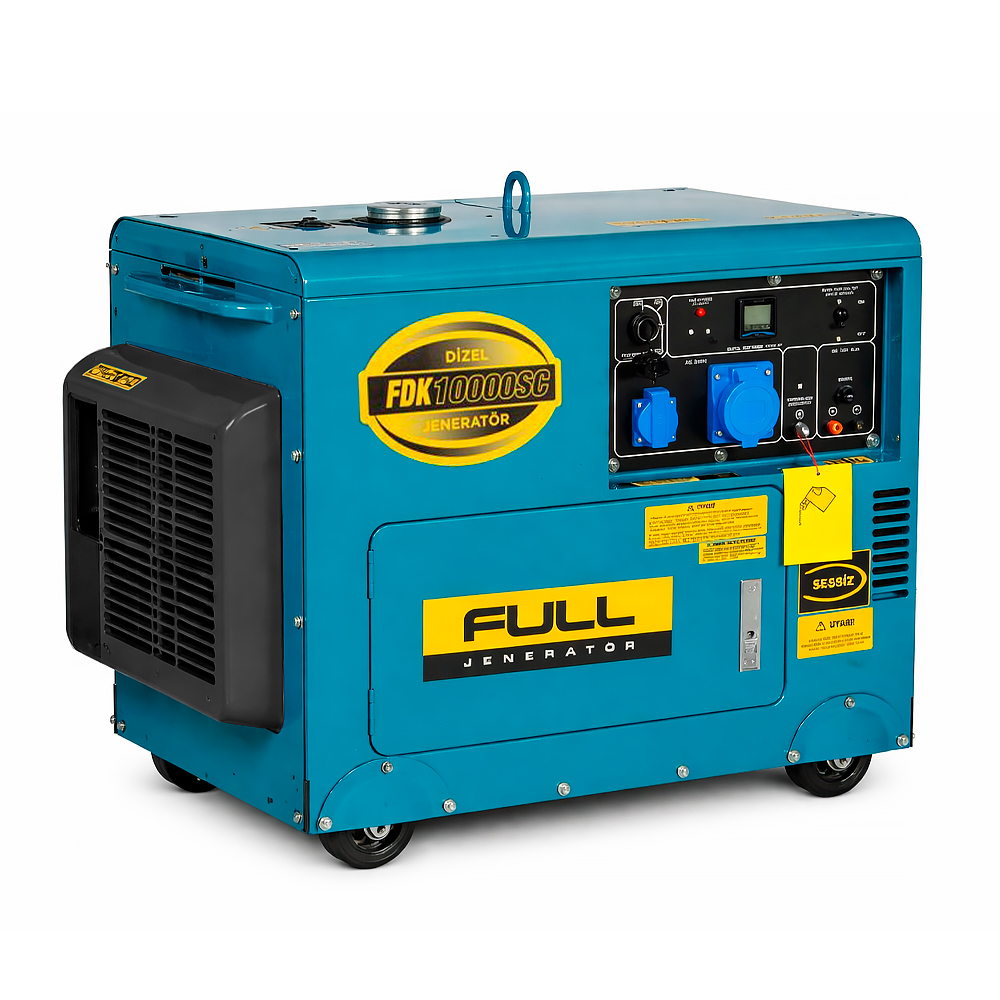 Генератор FULL FDK10000SC / 7.5 кВт / дизель