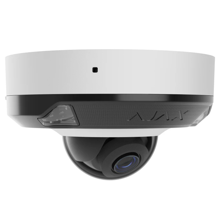 8 Mp IP охоронна відеокамера з гібридним підсвічуванням Ajax DomeCam Mini HL (8 Mp/4 mm) White1