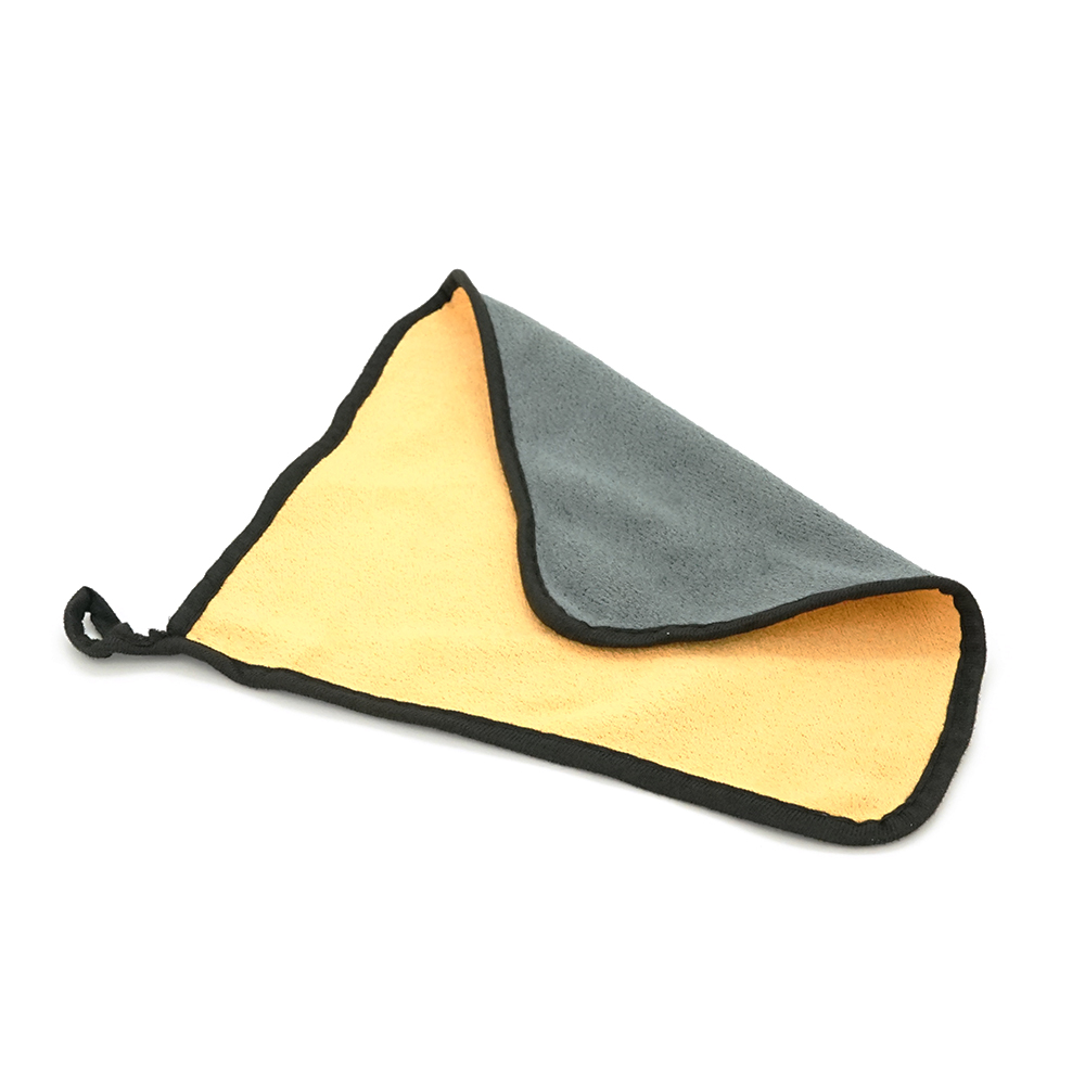 Мікрофібра 30х30см потовщена, Gray/Yellow