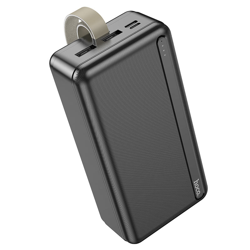 Power Bank HOCO J91B 30000mAh, USB+Type-C, 2A, Black, 0.660kg, Box