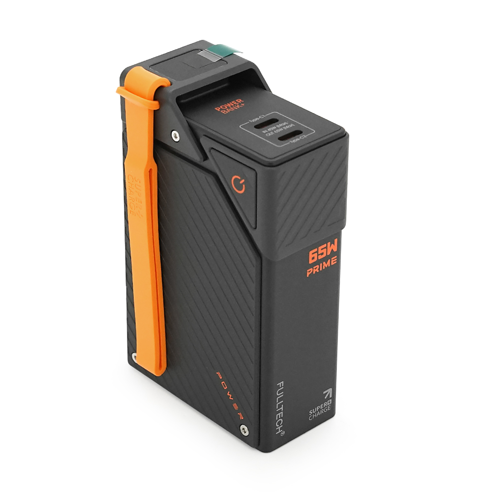 PowerBank FULLTECH PRIME FP43 20000mAh, PD65W+22.5W, Input: (Type-C), Output: (Type-C), індикація заряду, 0,440kg, Black, Box