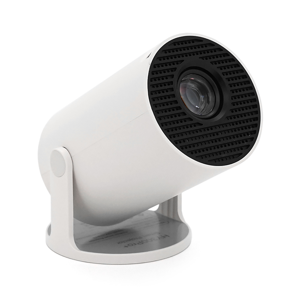 Смарт проектор HY300 PRO+, Android 14, 720p, 180 ANSI, Wi-Fi 2.4+5G, White, Box