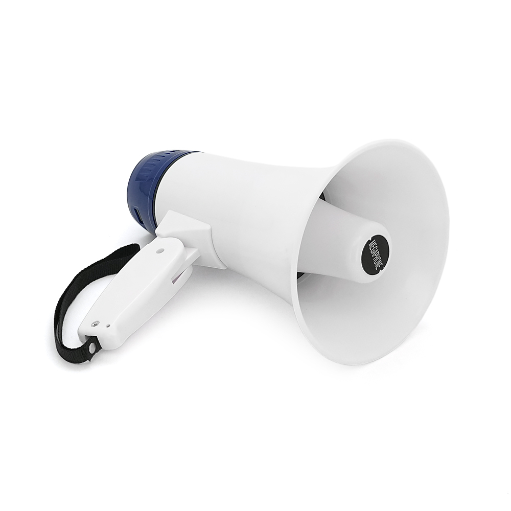 Гучномовець Megaphone HT-135BT, 15W, живлення від акумулятора 18650, СЗУ, Red/White, Box