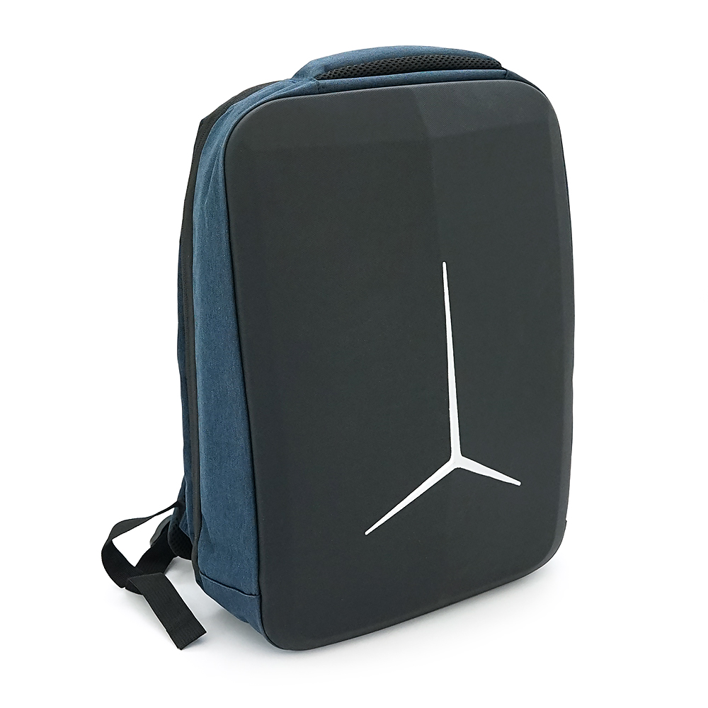 Рюкзак для ноутбука 15.6", TT-2020-2Bl, матеріал нейлон/полієстр/тканина оксфорд, вихід під USB-кабель, 20-35L, синій, Q25