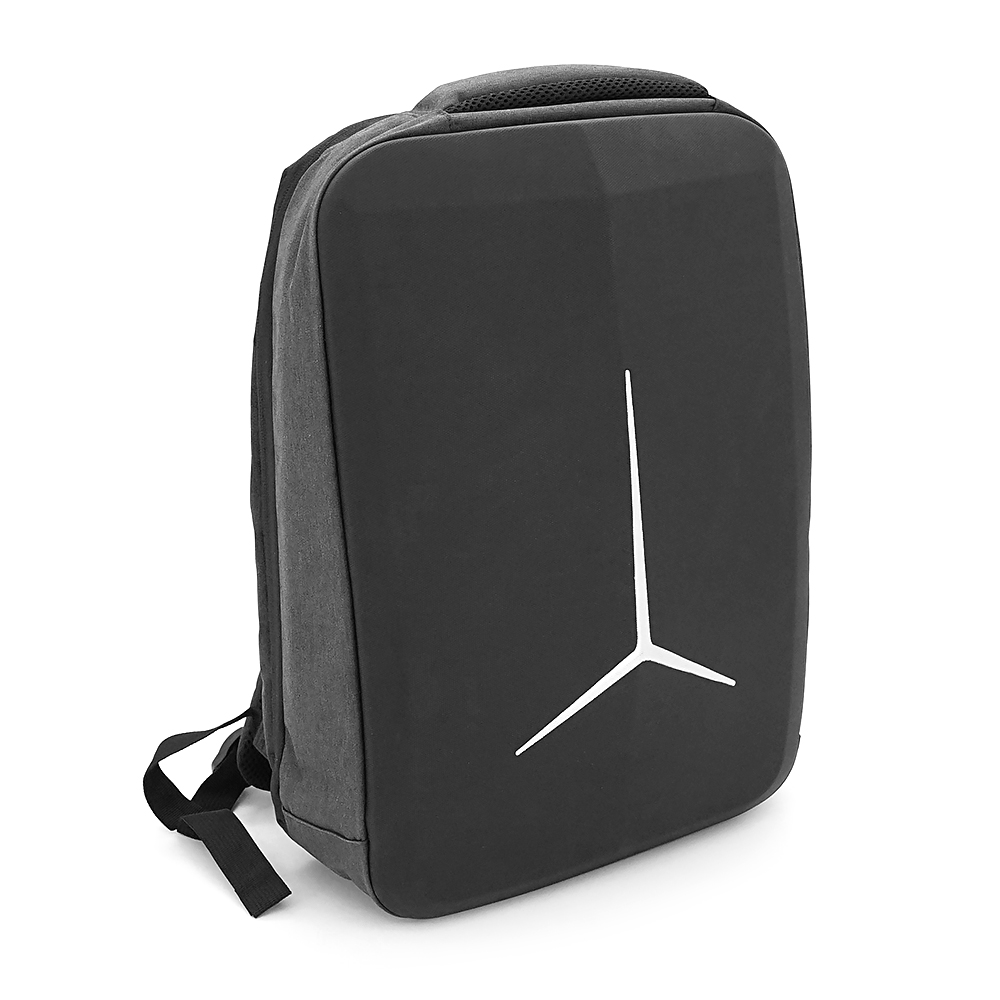 Рюкзак для ноутбука 15.6", TT-2020-2G, матеріал нейлон/полієстр/тканина оксфорд, вихід під USB-кабель, 20-35L, сірий, Q25