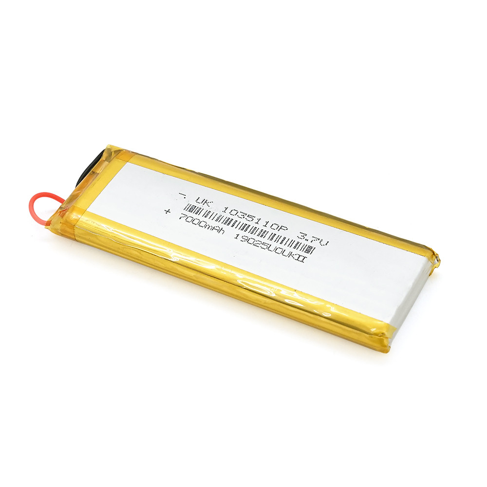 Літій-полімерний акумулятор 10*35*110mm (Li-ion 3.7В 7000мА&middot;год)