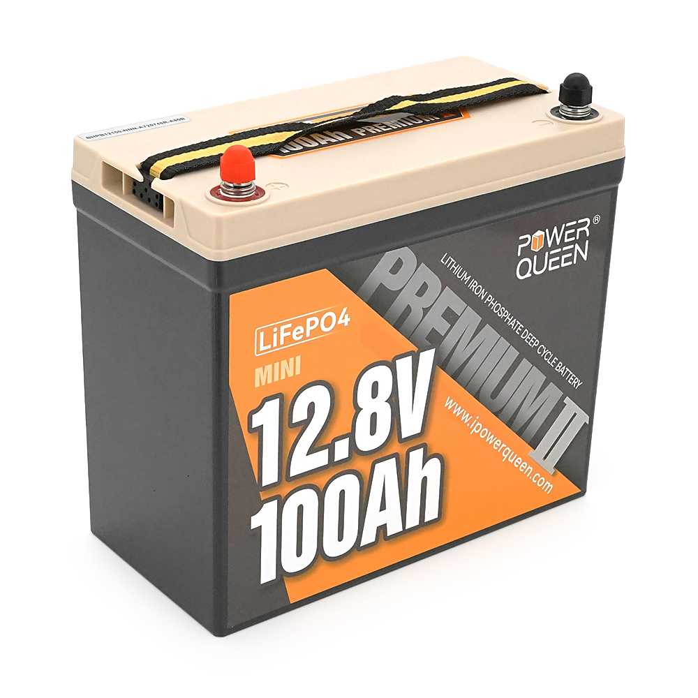 Літієвий акумулятор Power Queen P12V100-PREM-16-A60-DE / 12.8 В / 100 А⋅год / LiFePO4