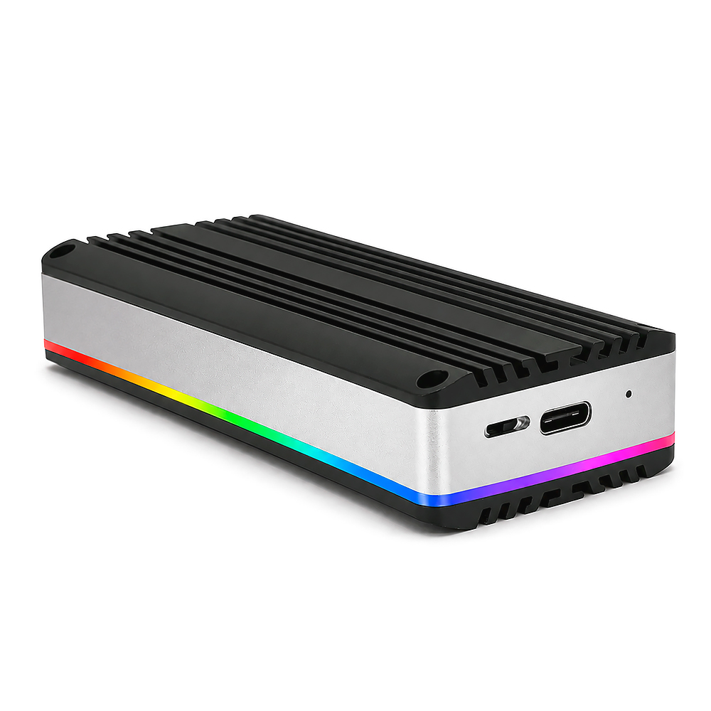 Кишеня зовнішня NVME, ZZUC, MACBOOK SSD, USB 3.2 Gen2 A-C 20 Гбіт/с, Apple SSD-specific, Контролер: JMS586A, Led