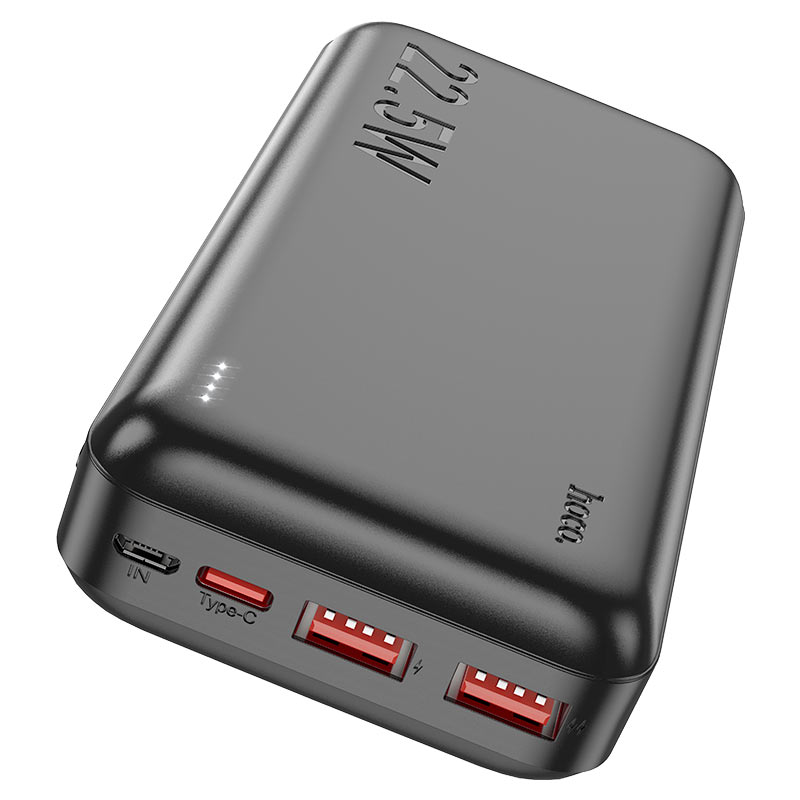 Power Bank HOCO J101A 20000mAh, 22.5W, Mix Color, 0.47kg, Box — Фото 2