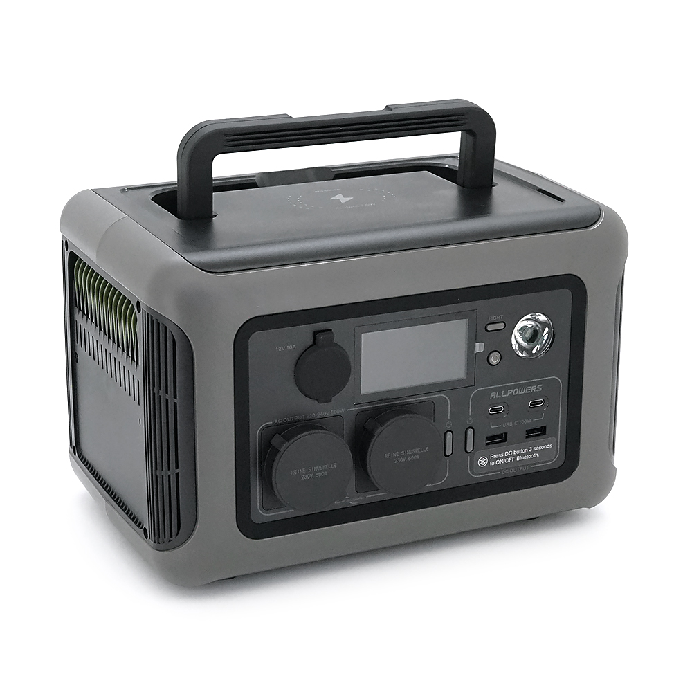 Зарядна станція ALLPOWERS E600LFP / 600 Вт / 299 Вт⋅год / LiFePO4