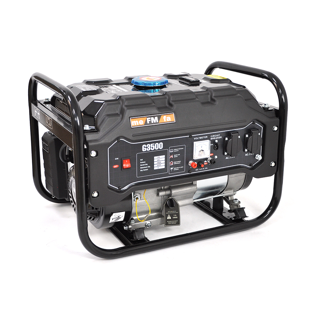 Генератор G3500 2.8кВт (3 KVA), однофазний, 220 / 2.8 кВт / бензин