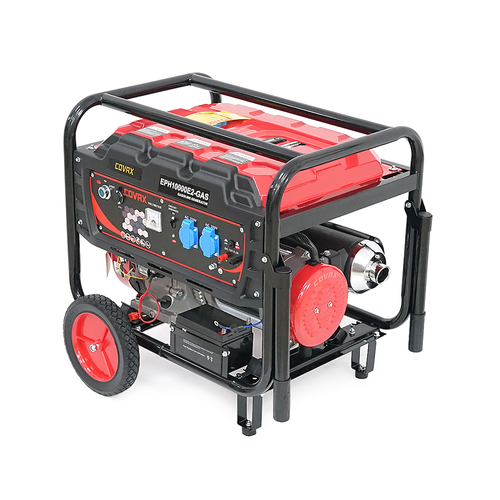 Генератор COVAX EPH10000E2-GAS / 7 кВт / бензин / газ