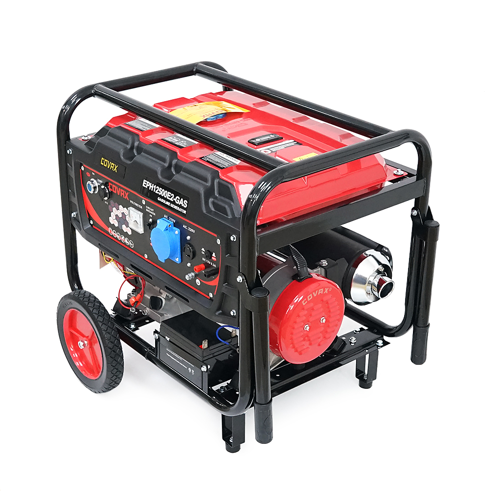 Генератор COVAX EPH12500E2-GAS / 8 кВт / бензин / газ