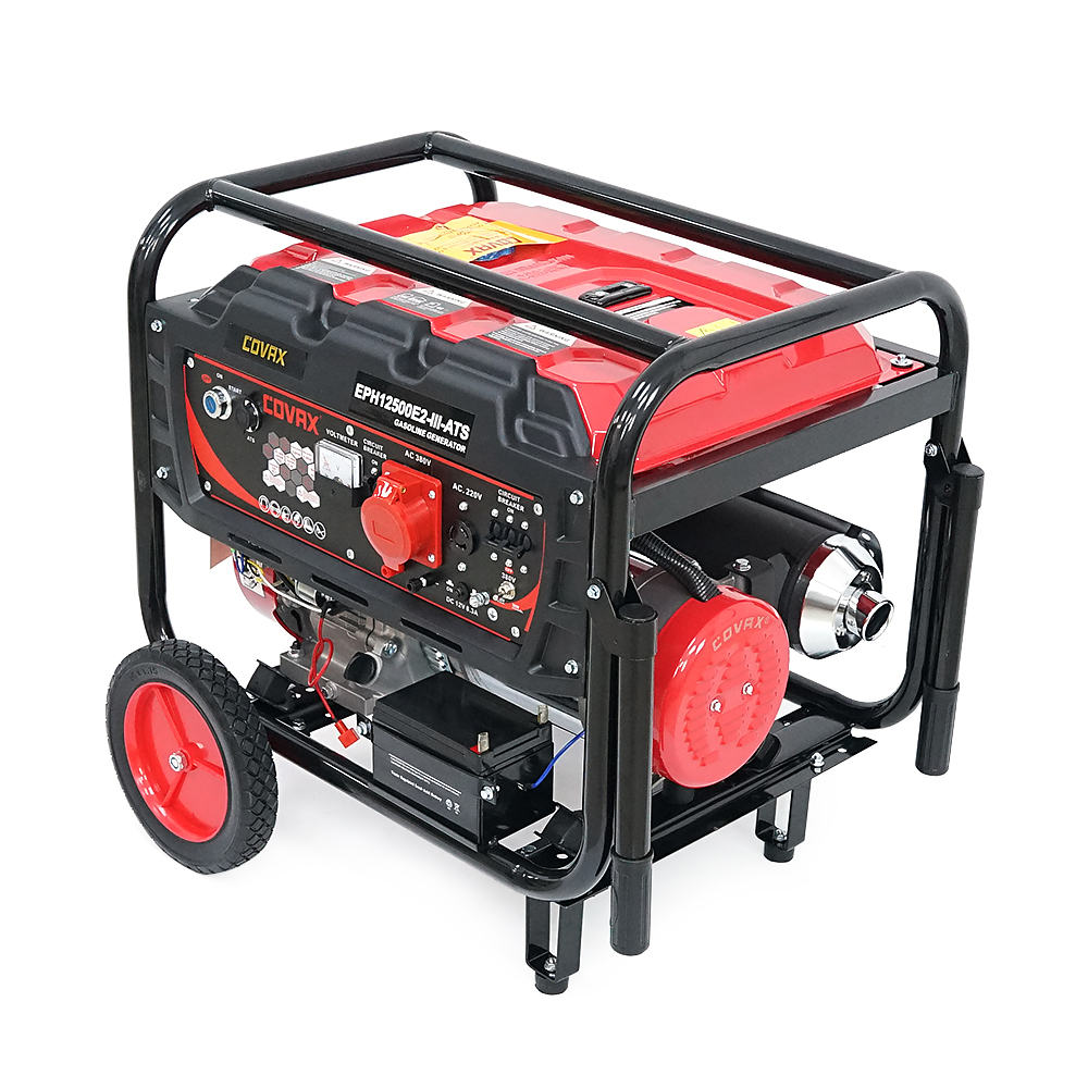 Генератор COVAX EPH12500E2-lll-ATS / 8 кВт / бензин