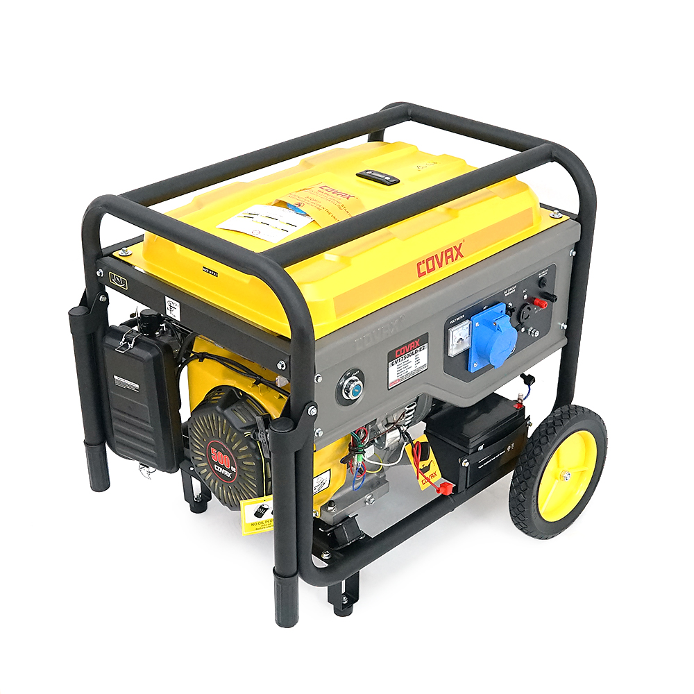 Генератор COVAX CV17500LD-E2 / 8.5 кВт / бензин