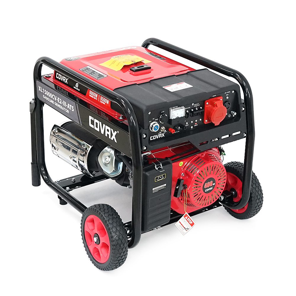 Генератор COVAX XL15000CV-E2-lll-ATS / 8 кВт / бензин