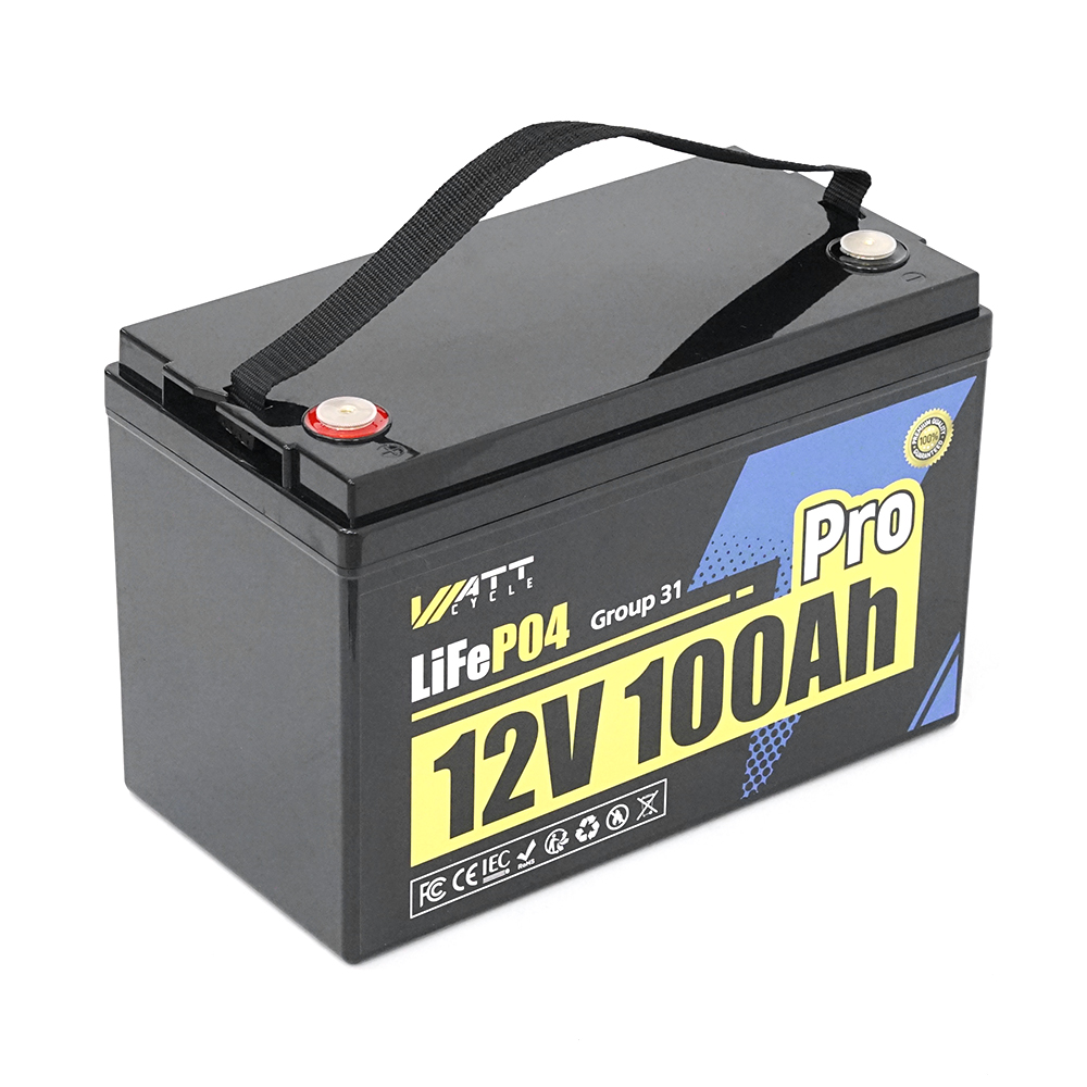 Літієвий акумулятор WattCycle WT12V100AH110PRO / 12 В / 100 А⋅год / LiFePO4
