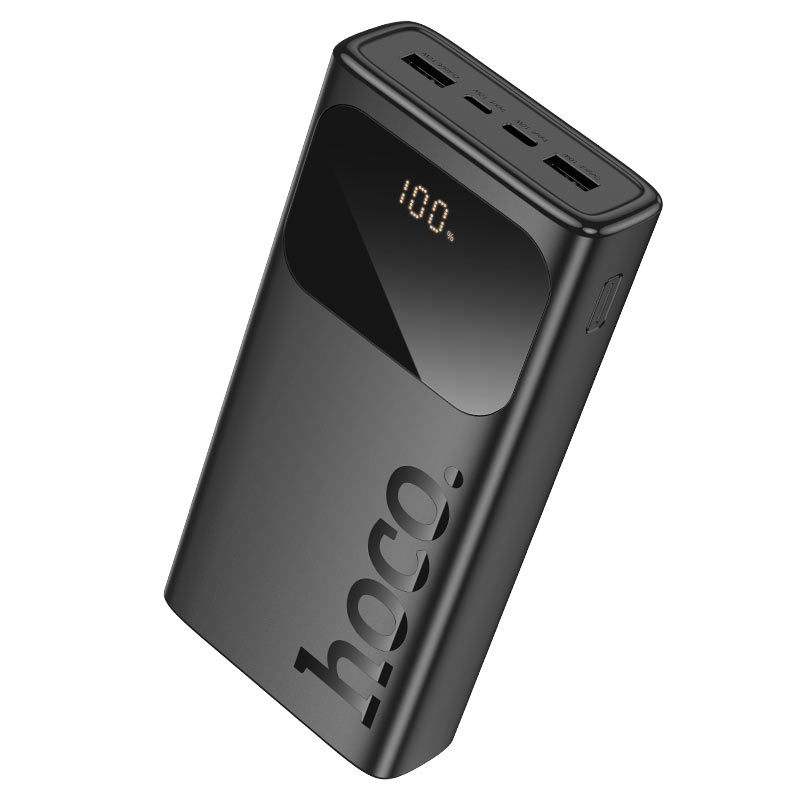 Power Bank HOCO J144A 30000mAh, Black, 0.660kg