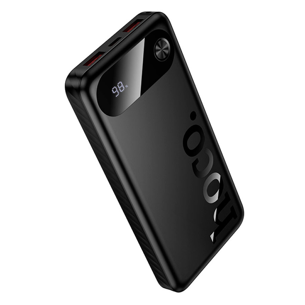 Power Bank HOCO J154 10000mAh, 22.5W, Black, 0.260kg