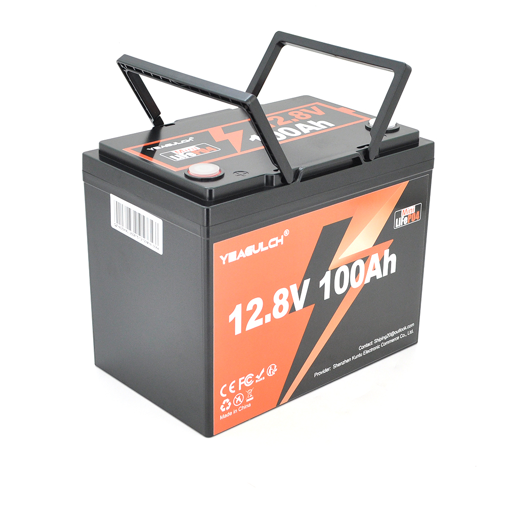 Літієвий акумулятор YEAGULCH 12,8V/100Ah Mini / 12.8 В / 100 А⋅год / LiFePO4