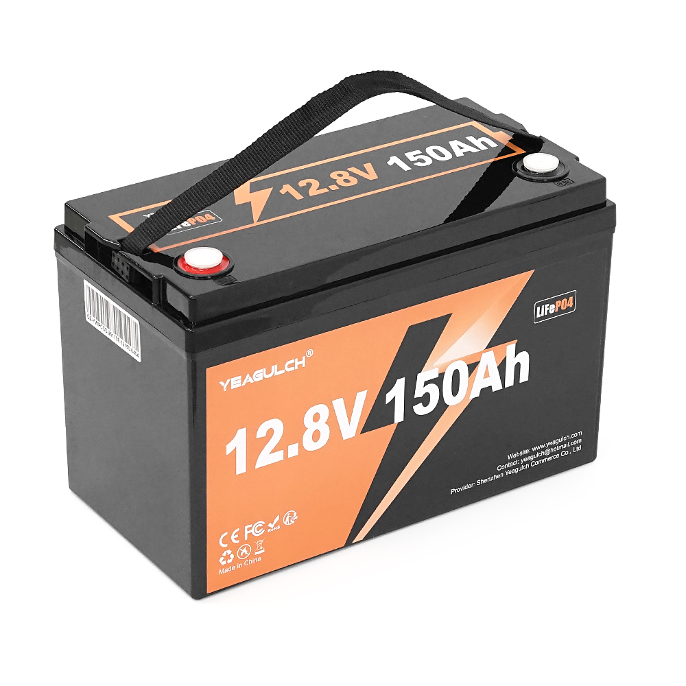 Літієвий акумулятор YEAGULCH 12,8V/150Ah / 12.8 В / 150 А⋅год / LiFePO4