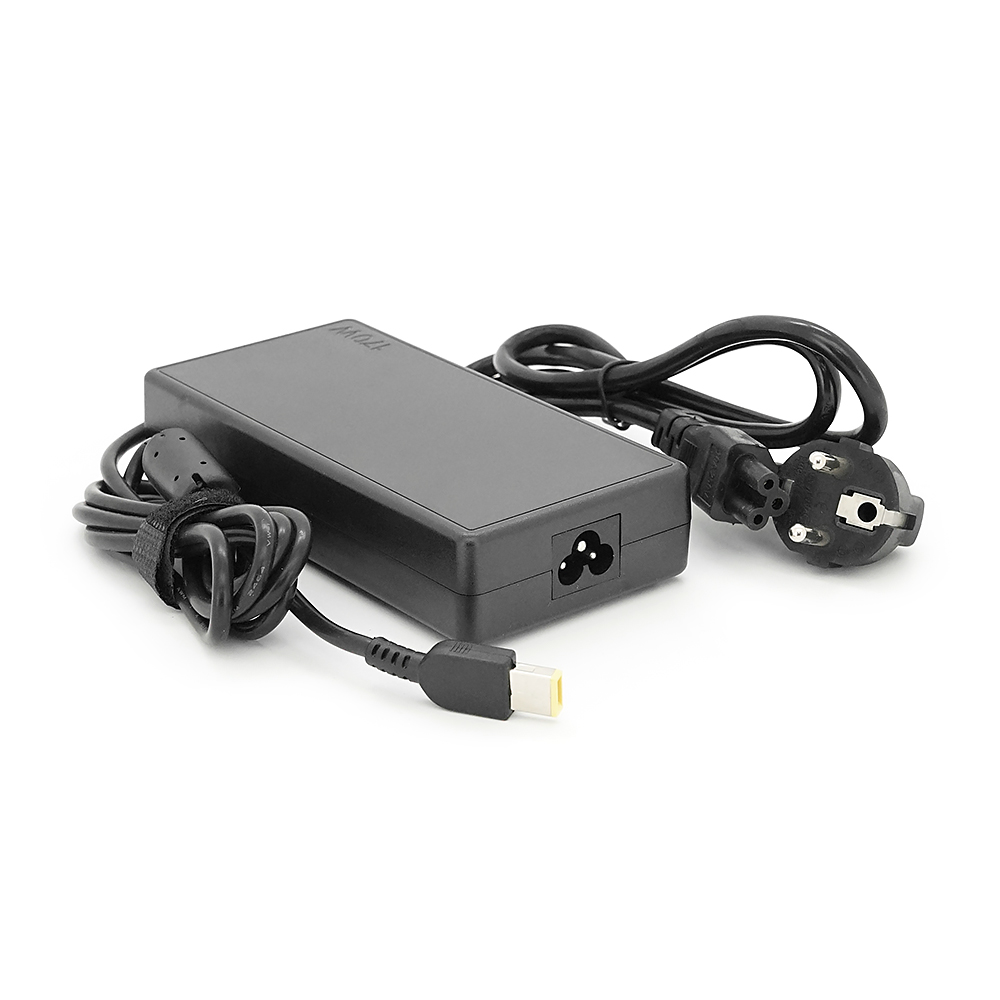 Блок живлення MERLION для ноутбука LENOVO 20V 8,5A (170 Вт) штекер FOR YOGA, довжина 0,9м