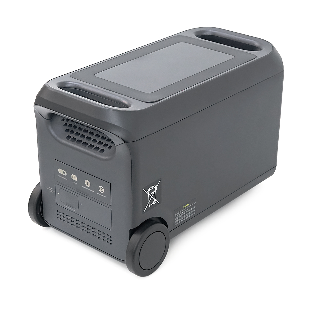 Портативна зарядна станція V-TAC 3000W-EU, 3000W/2560Wh LiFePO₄, MPPT 2x800W max, 2xDC5521-12V-3A, Anderson-12V-30A, CarPort-12V-10A, 3xAC2 2xUSB-C-140W, Wi-Fi, charge 1.6 h, 303*343*536 мм, 34kg — Фото 3