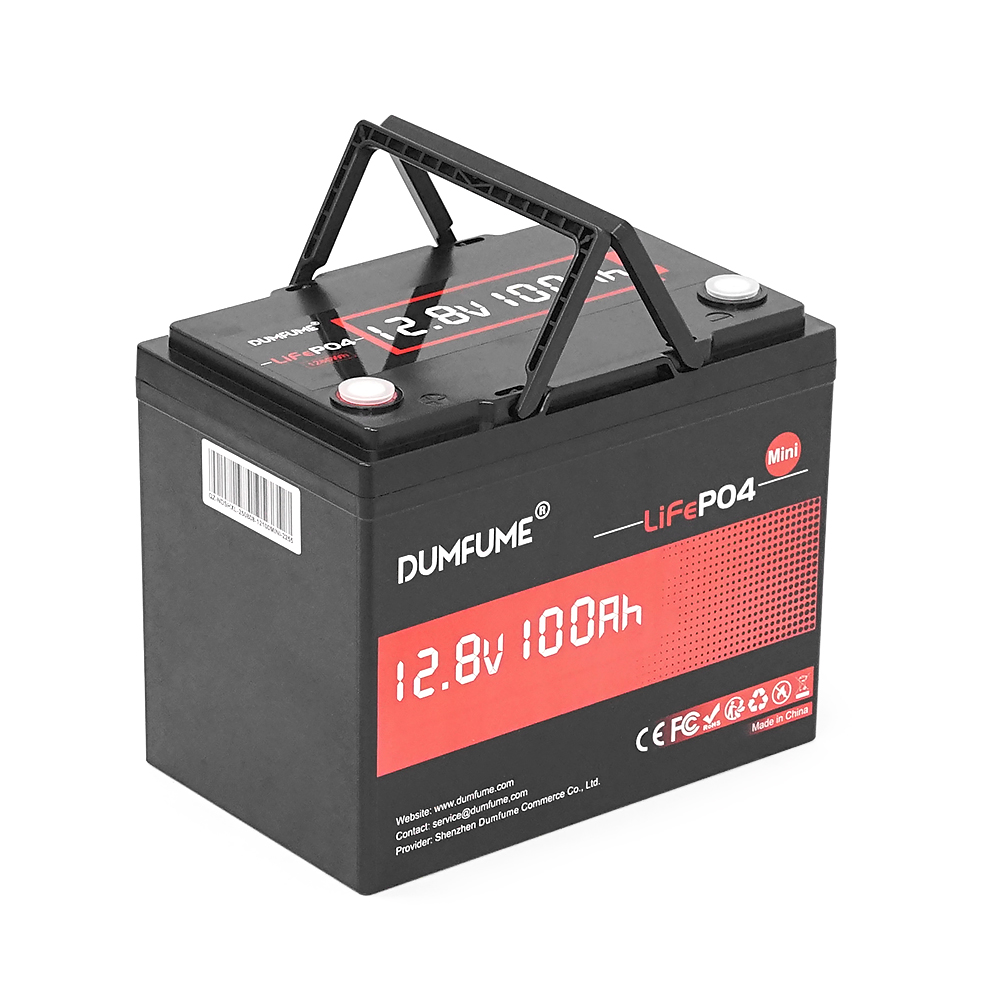 Літієвий акумулятор WattCycle Dumfume-12,8V/100Ah-MINI / 12.8 В / 100 А⋅год / LiFePO4